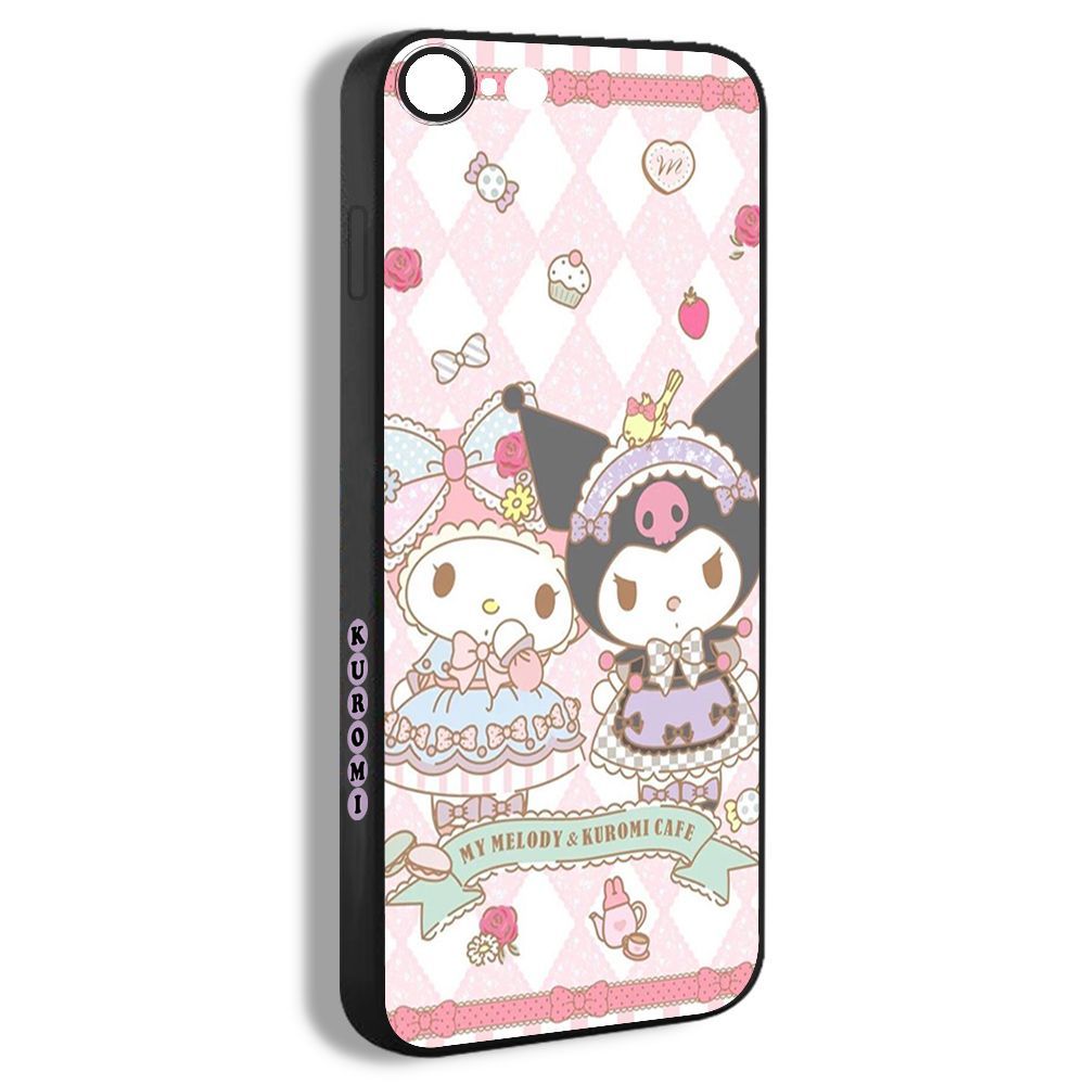 чехол для смартфона Подходит для iPhone 6 Plus стикеры мелодия и куроми  Милые Hello Kitty kuromi JSC03 - купить с доставкой по выгодным ценам в  интернет-магазине OZON (776700053)