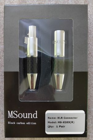 MSoundКабельпитанияXLR/XLR,черный,золотой