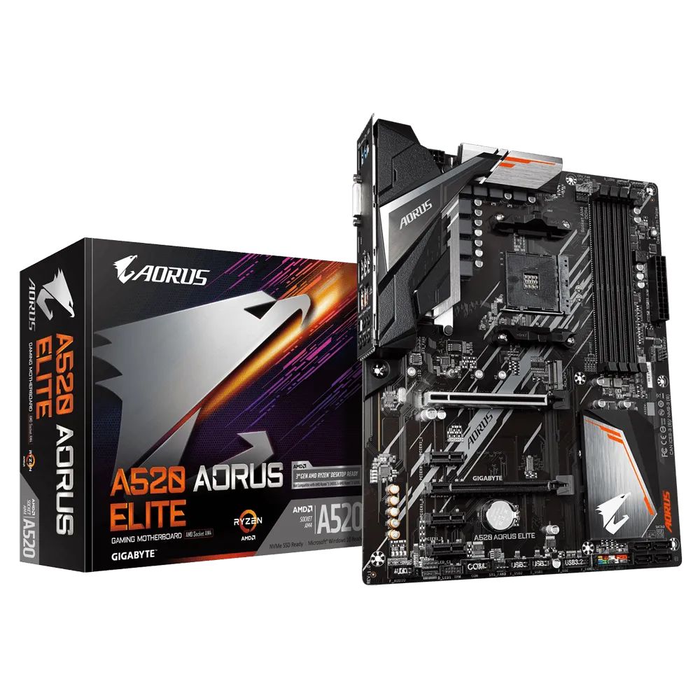 Gigabyte Материнская плата A520 AORUS ELITE DDR4