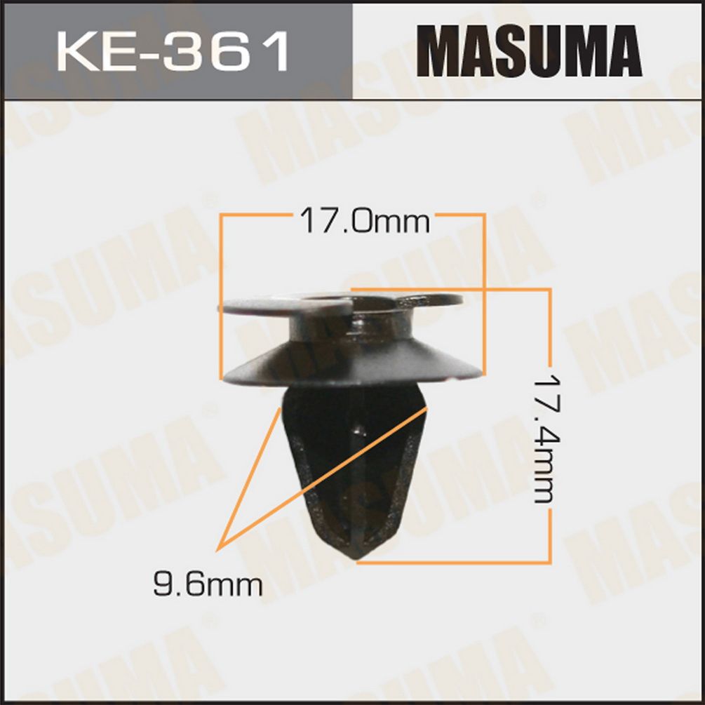 Клипса MASUMA KE-361 | цена за 1 шт