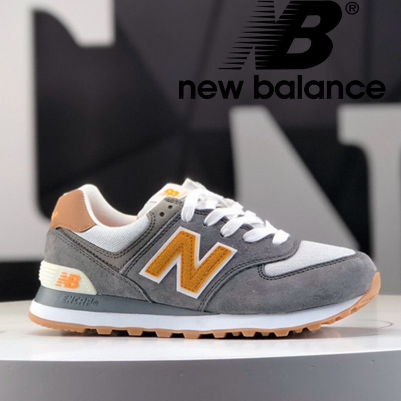 New balance 574 grey and yellow online