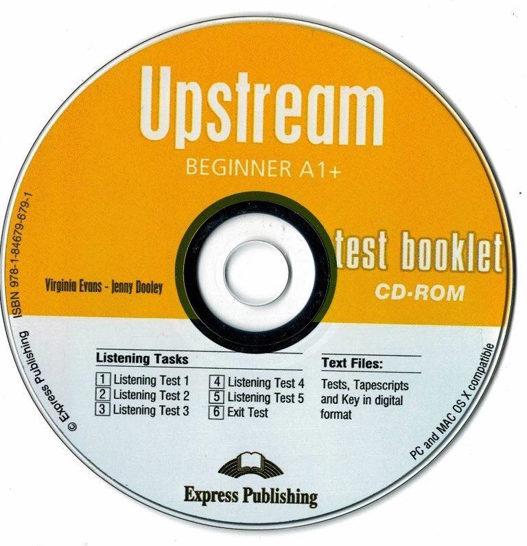 Upstream Beginner A1+ Test Booklet CD-ROM Диск CD-ROM к сборнику тестовых заданий и упражнений | Evans V.