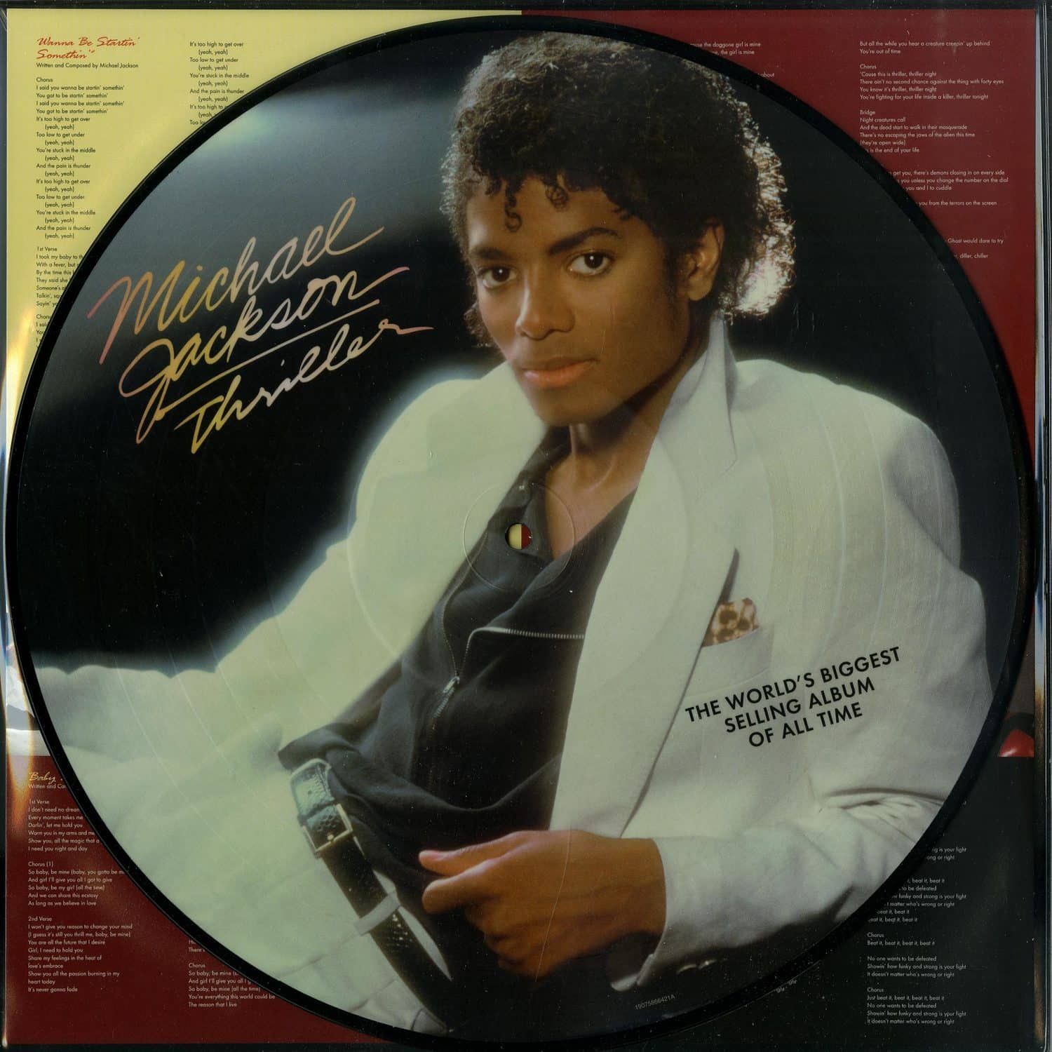 Michael Jackson - Thriller (Picture Disc) виниловая пластинка