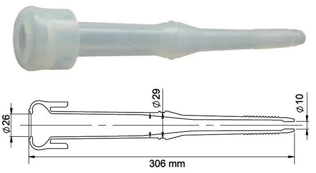 Резина сосковая силиконовая (1 шт)