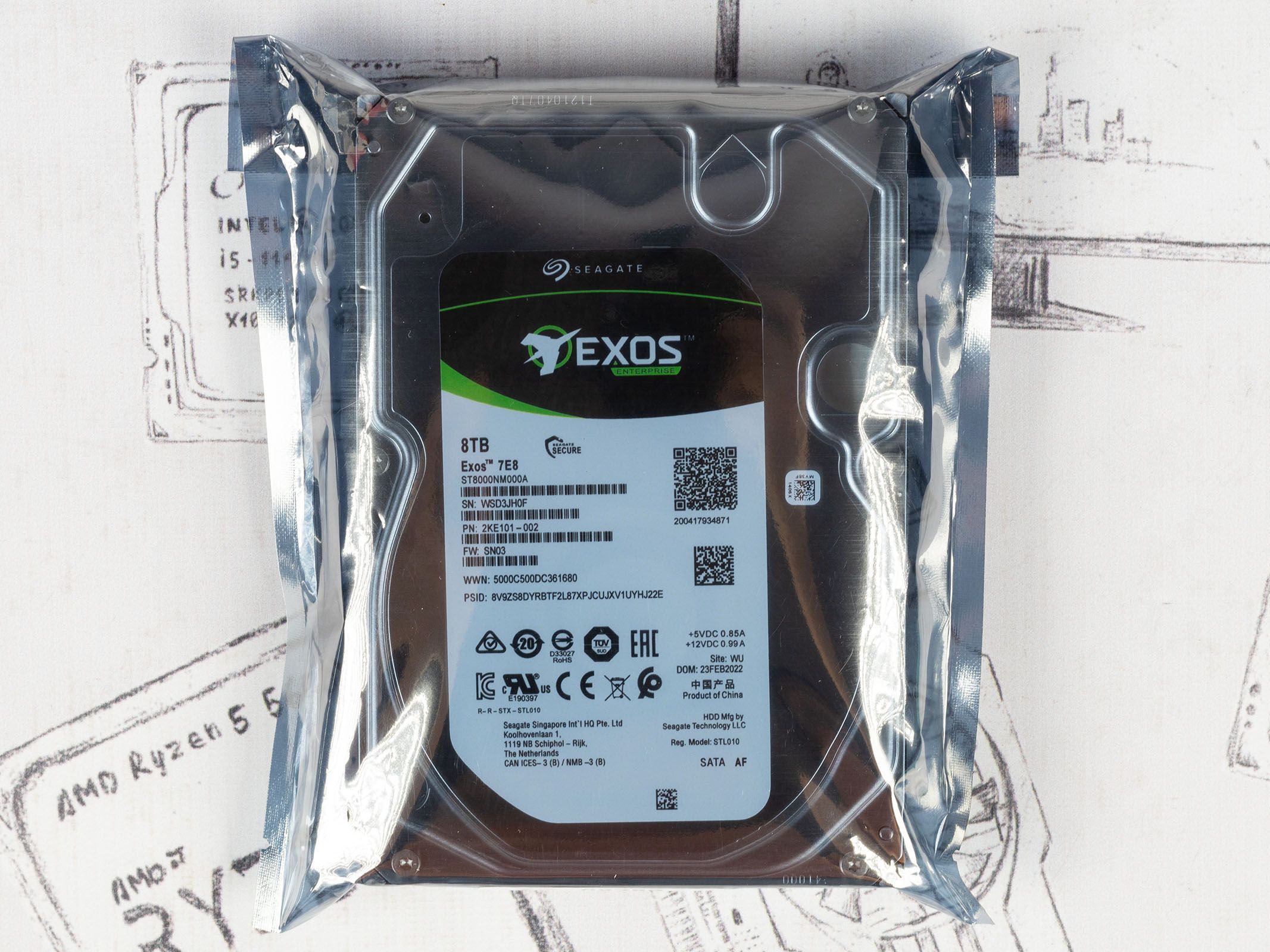 Seagate exos 8tb