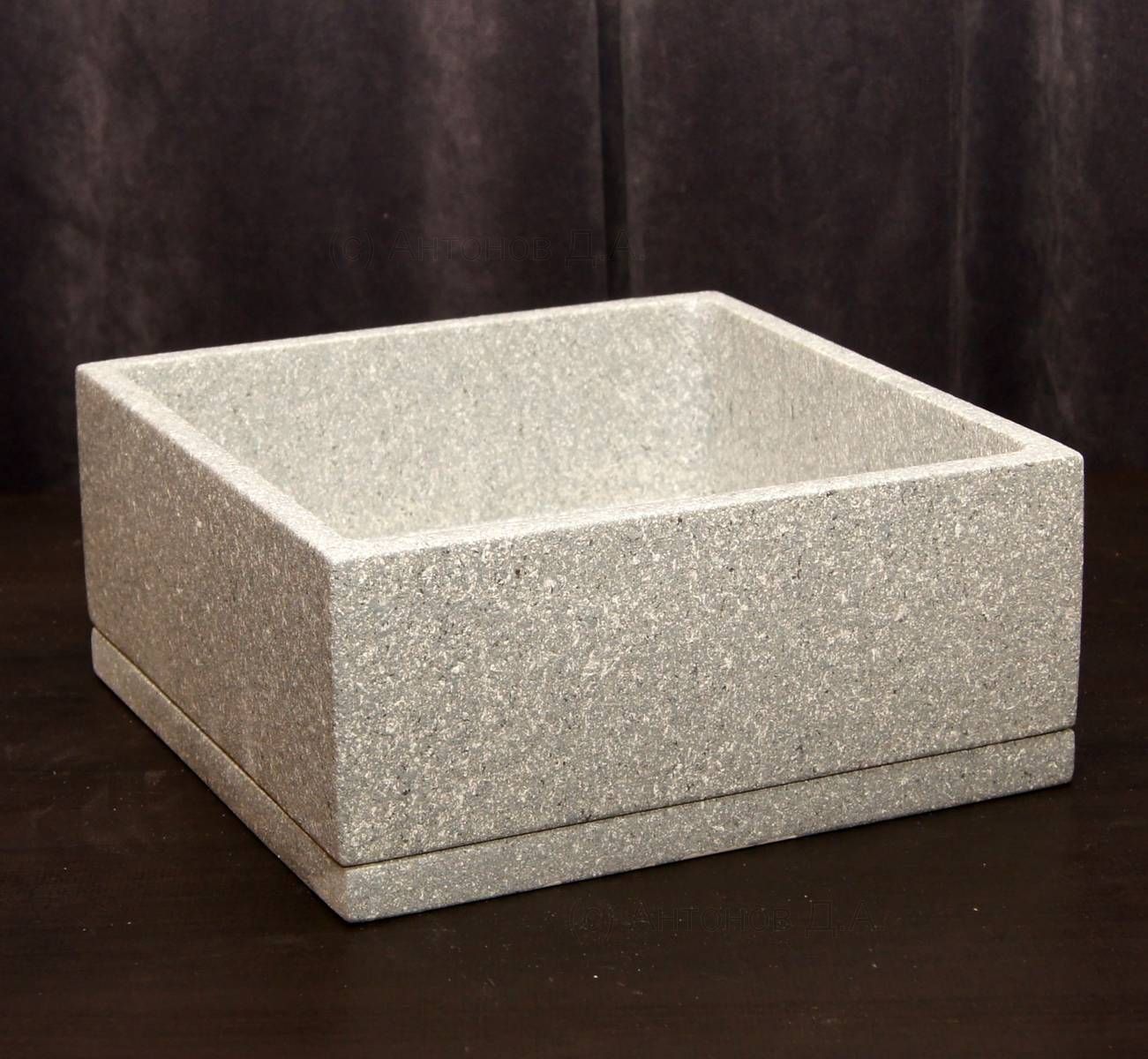 Concrete composite. Кактусник. Кактусница.