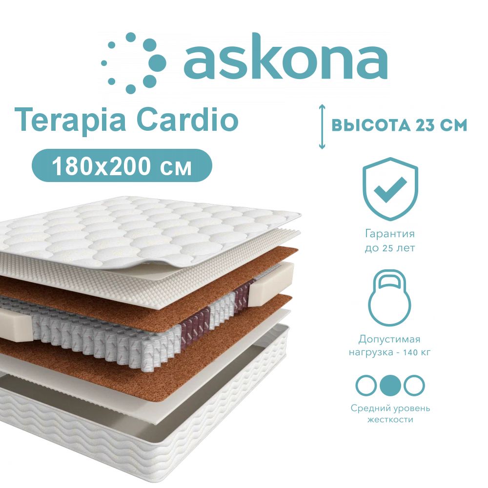 Матрас terapia new cardio 180 200