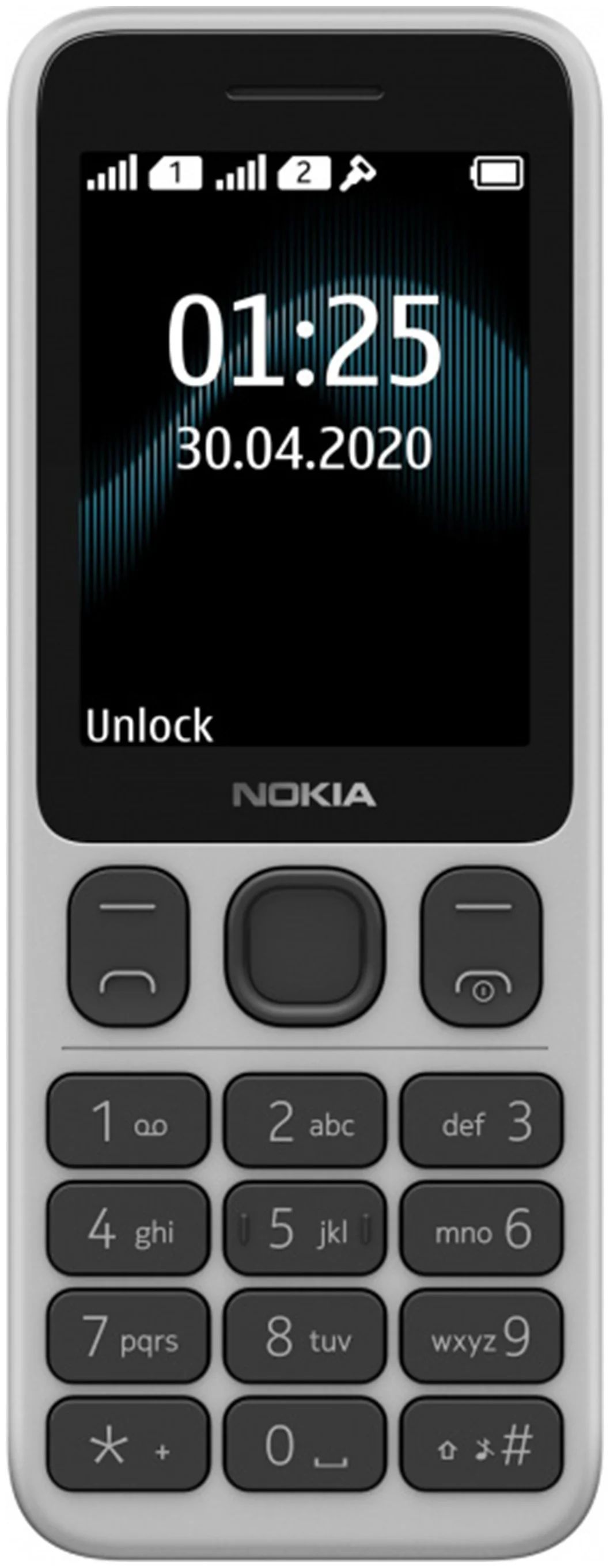 Мобильный телефон NOKIA 125 TA-1253 DS EAC UA WHITE