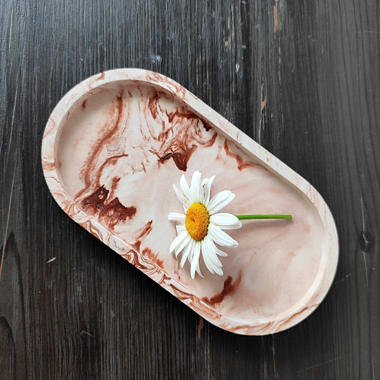 Поднос из гипса. Салатник 25 x 7 см, бамбук. Гипсовый поднос. Гипсовый овальный поднос. Декор из гипса поднос.