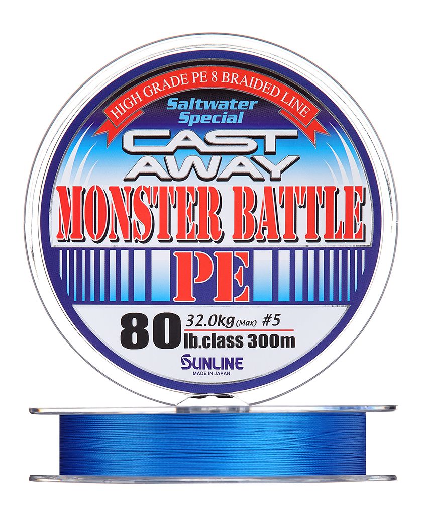 SUNLINE CASTAWAY MONSTERBATTLE PE6号 90lb - 釣り糸