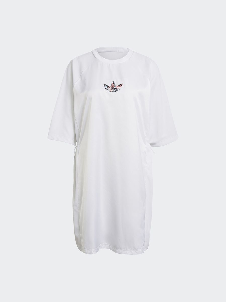 White adidas sale t shirt dress