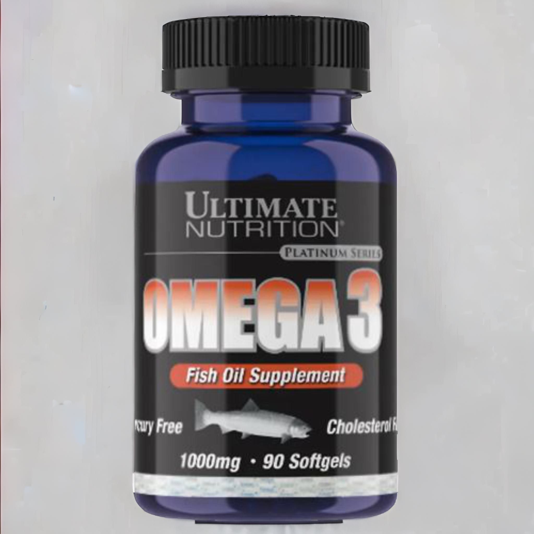 Рыбий жир Ultimate Nutrition Omega 3 90 капс.