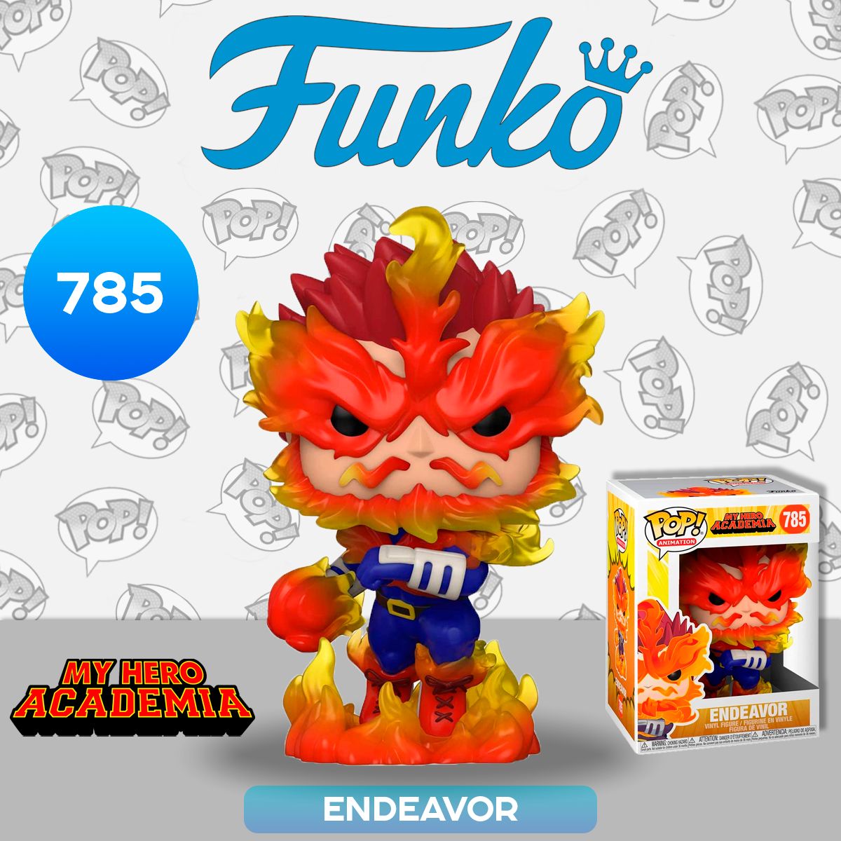 Фигурка Funko POP! Animation My Hero Academia Endeavor (785) 48470 /  Фигурка по мотивам аниме 