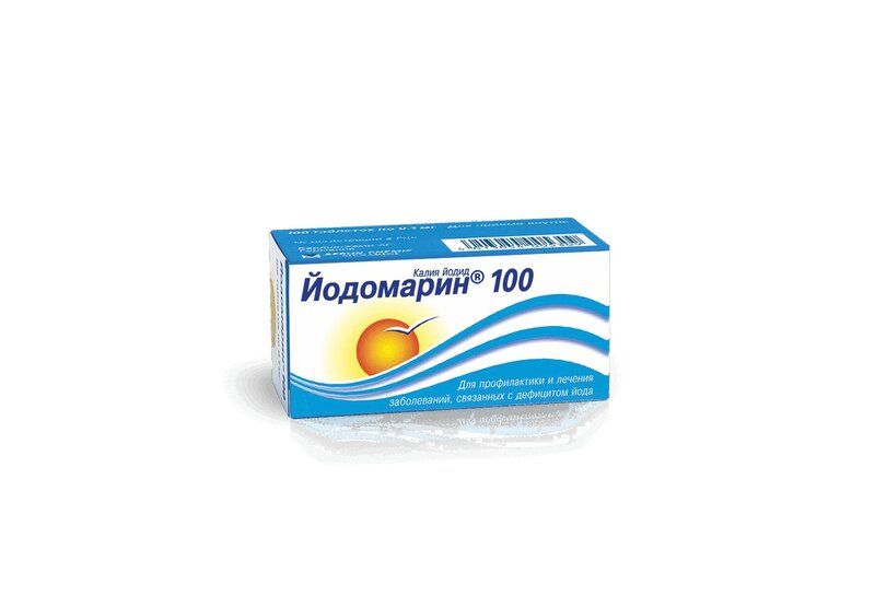 Йодомарин 100 таб.100мкг 100 шт.