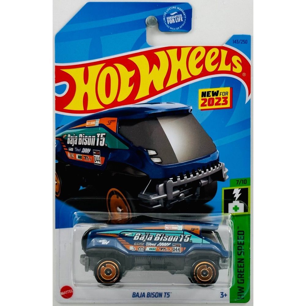 HKG44 Машинка игрушка Hot Wheels металлическая коллекционная BAJA BISON T5  темно синий