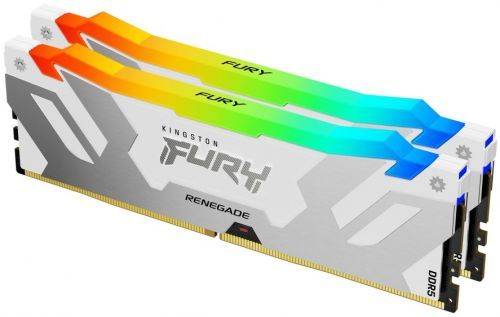 Kingston Fury Оперативная память Renegade White RGB DDR5 6800 МГц 2x16 ГБ (KF568C36RWAK2-32)