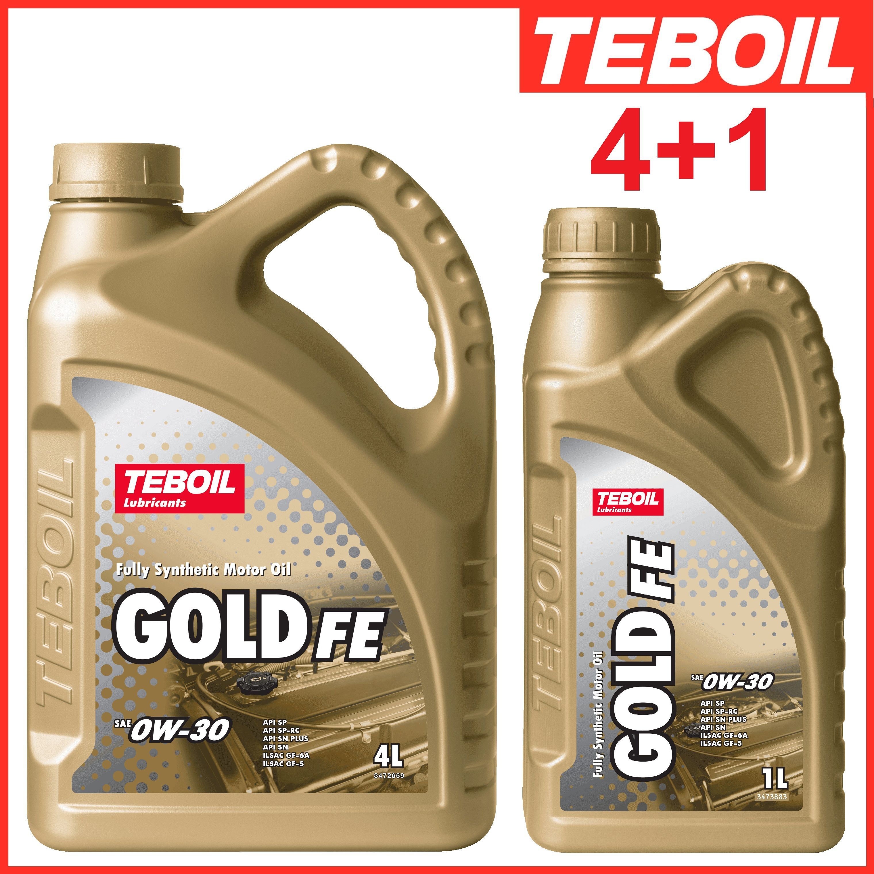 TEBOILGold0W-30Масломоторное,Синтетическое,5л