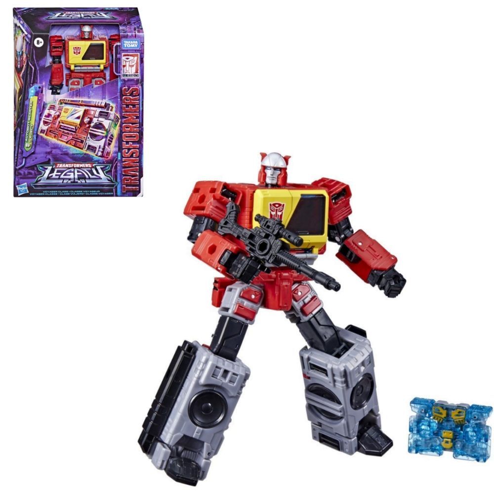 Hasbro Игрушки-трансформеры Generations Legacy Voyager Autobot Blaster и  фигурки прямого действия - от 8 лет и старше, 7 дюймов F3054 - купить с  доставкой по выгодным ценам в интернет-магазине OZON (1146666130)