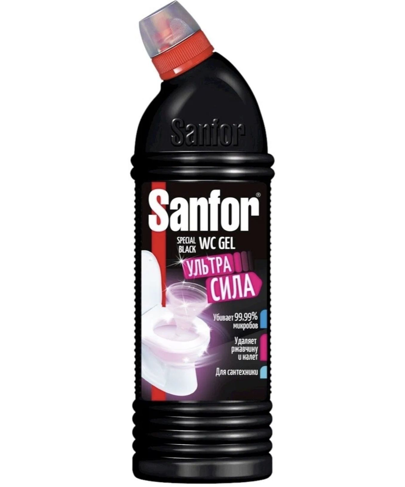 Sanfor для ванн. Чистящий гель для сантехники Sanfor WC Black Gel 750 мл. Санфор гель 750 Special Black. Средство для Sanfor WC Gel. Sanfor гель для унитаза Special Black Цветущая Сакура.