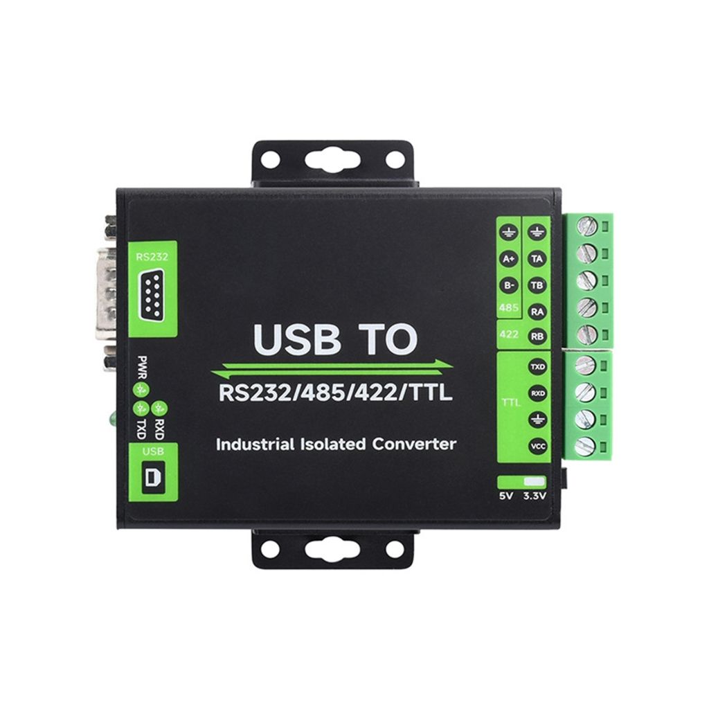 Преобразователь USB в RS232/485/422/TTL с чипом FT232RNL Промышленный  изолированный преобразователь USB-адаптер с множественной защитой - купить  с доставкой по выгодным ценам в интернет-магазине OZON (1145887608)