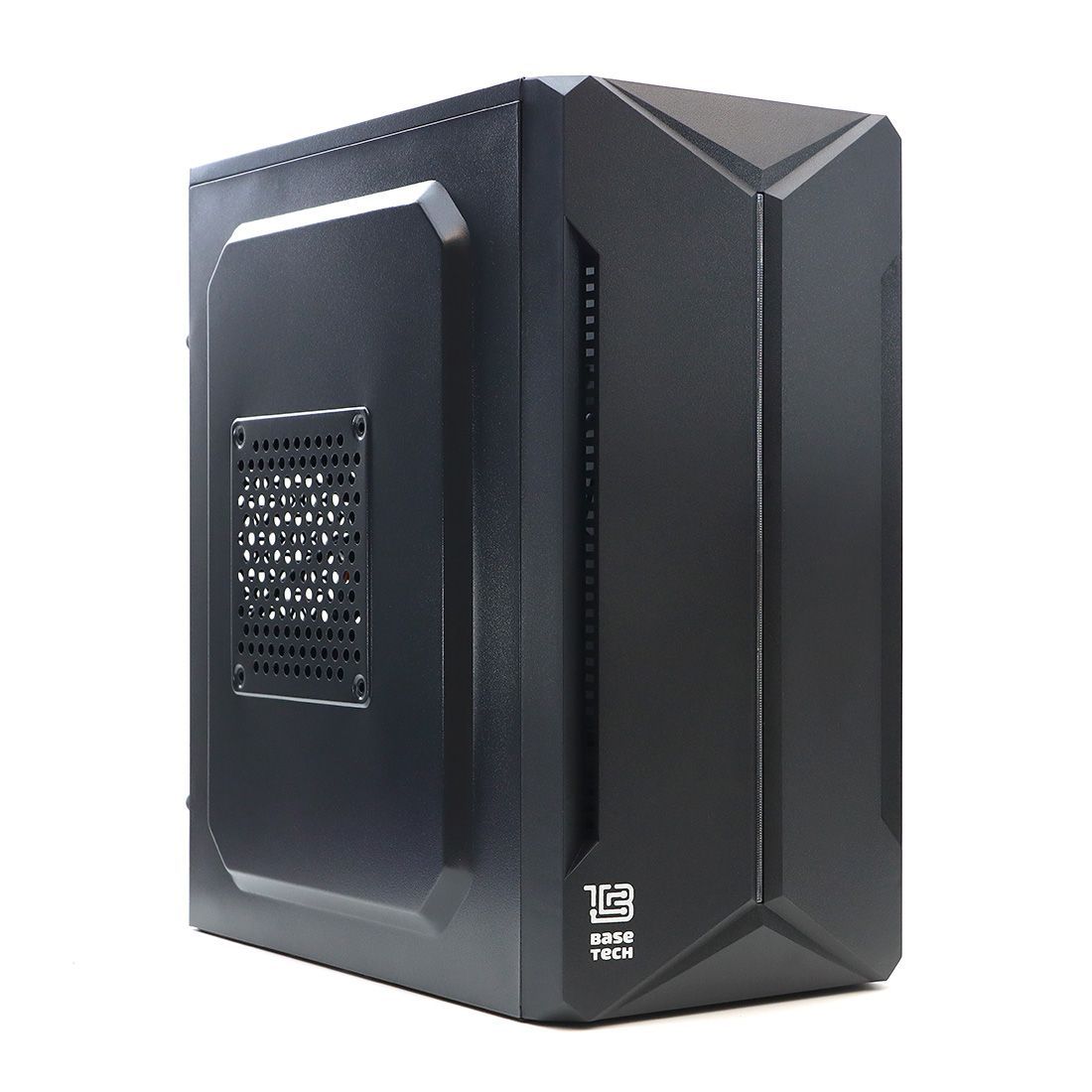 КорпусBaseTechM3403,mATX,Mini-Tower,RGBподсветка,черный,безБП(BT-M3403-B)