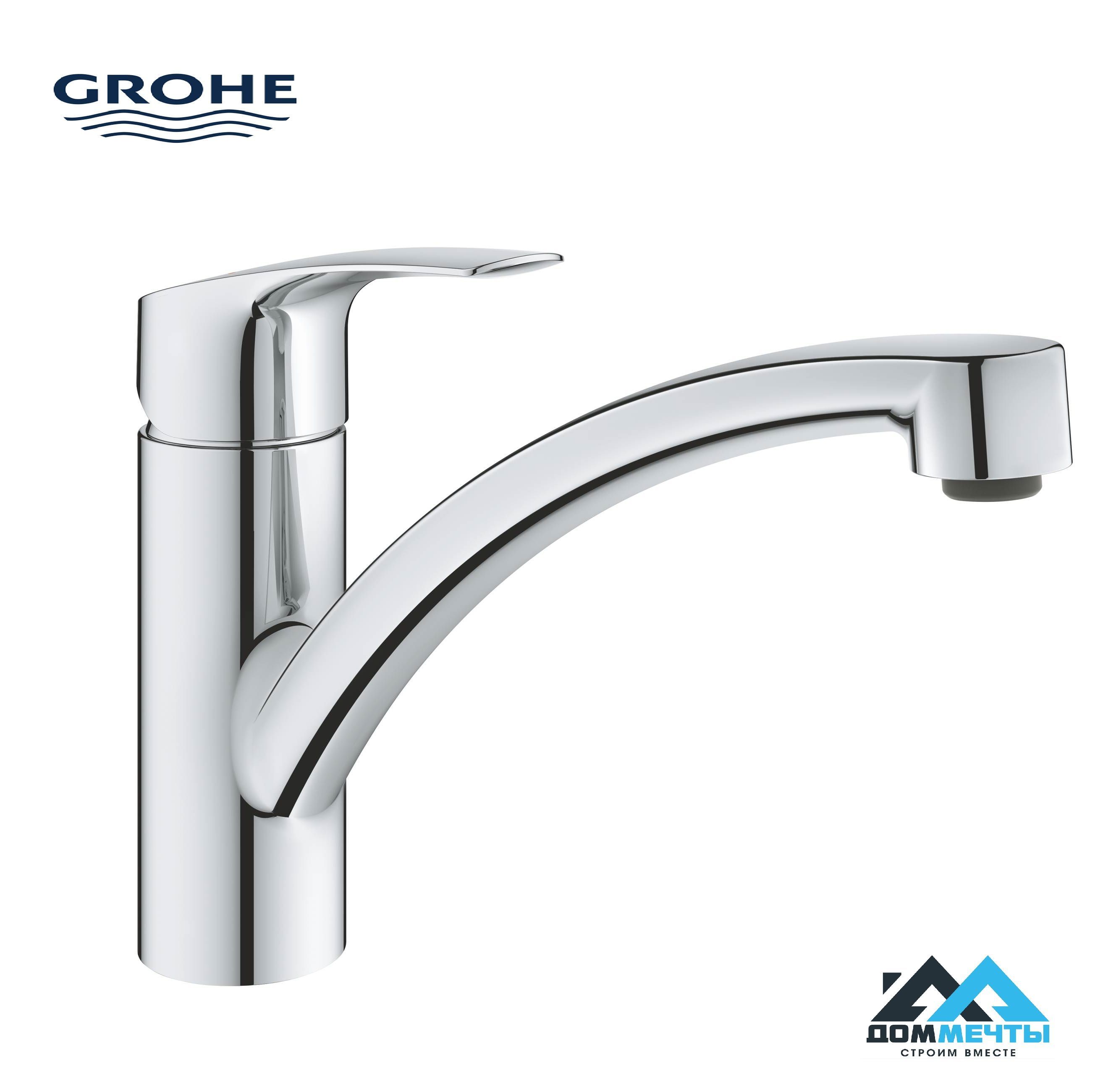 Смеситель для кухни grohe. Смеситель для кухни Grohe 30260002. Grohe 32534002. Grohe Baueco 31680000. Смеситель для кухни Grohe start.