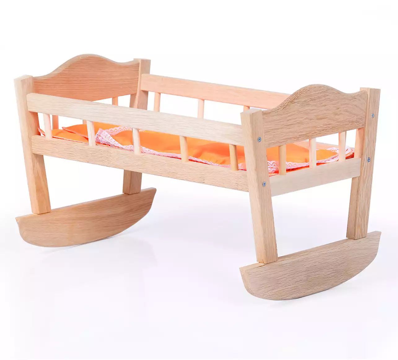 детская деревянная кровать качалка