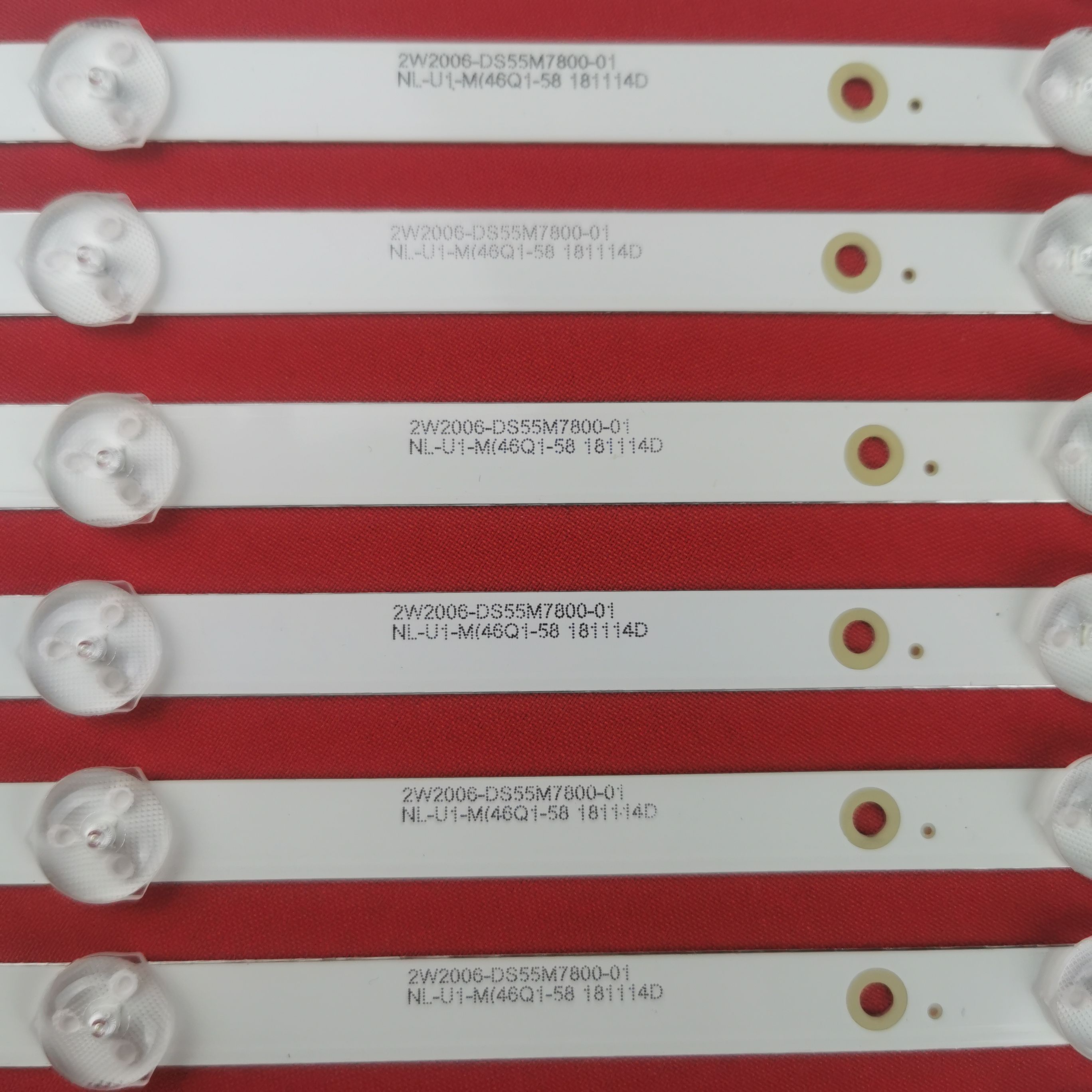 Подсветка для Baird TI5510D, BBK 55LEX-5039/TF2C, 55LEX-6027/UTS2C; DS55M78-DS02-V01
