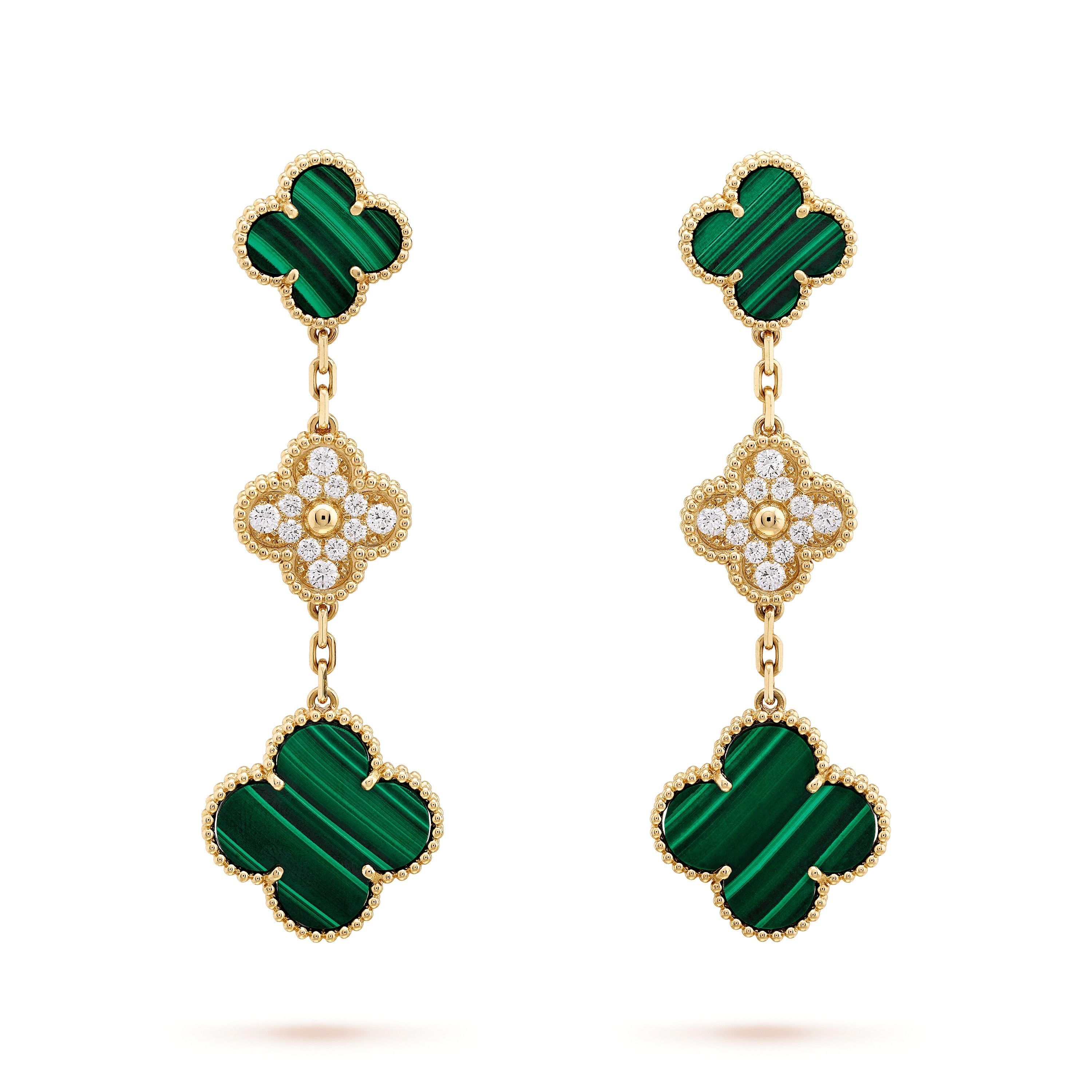 Серьги Magic Alhambra van Cleef