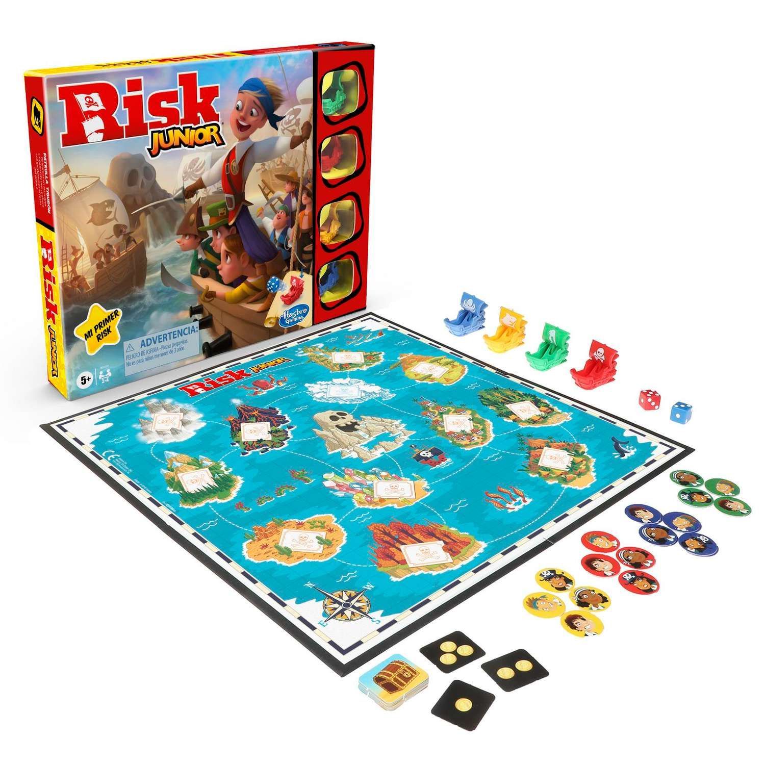 Игра настольная Hasbro Games Риск Джуниор E6936121 - купить с доставкой по  выгодным ценам в интернет-магазине OZON (1193331665)