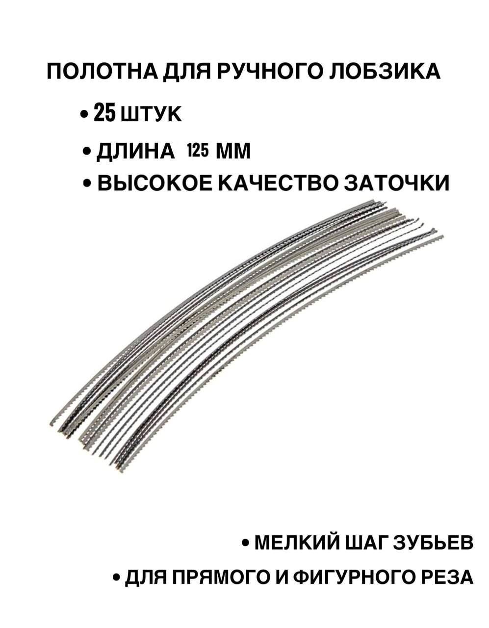 ИНСТРУМЕНТHOMEПолотноножовочное125мм25шт.