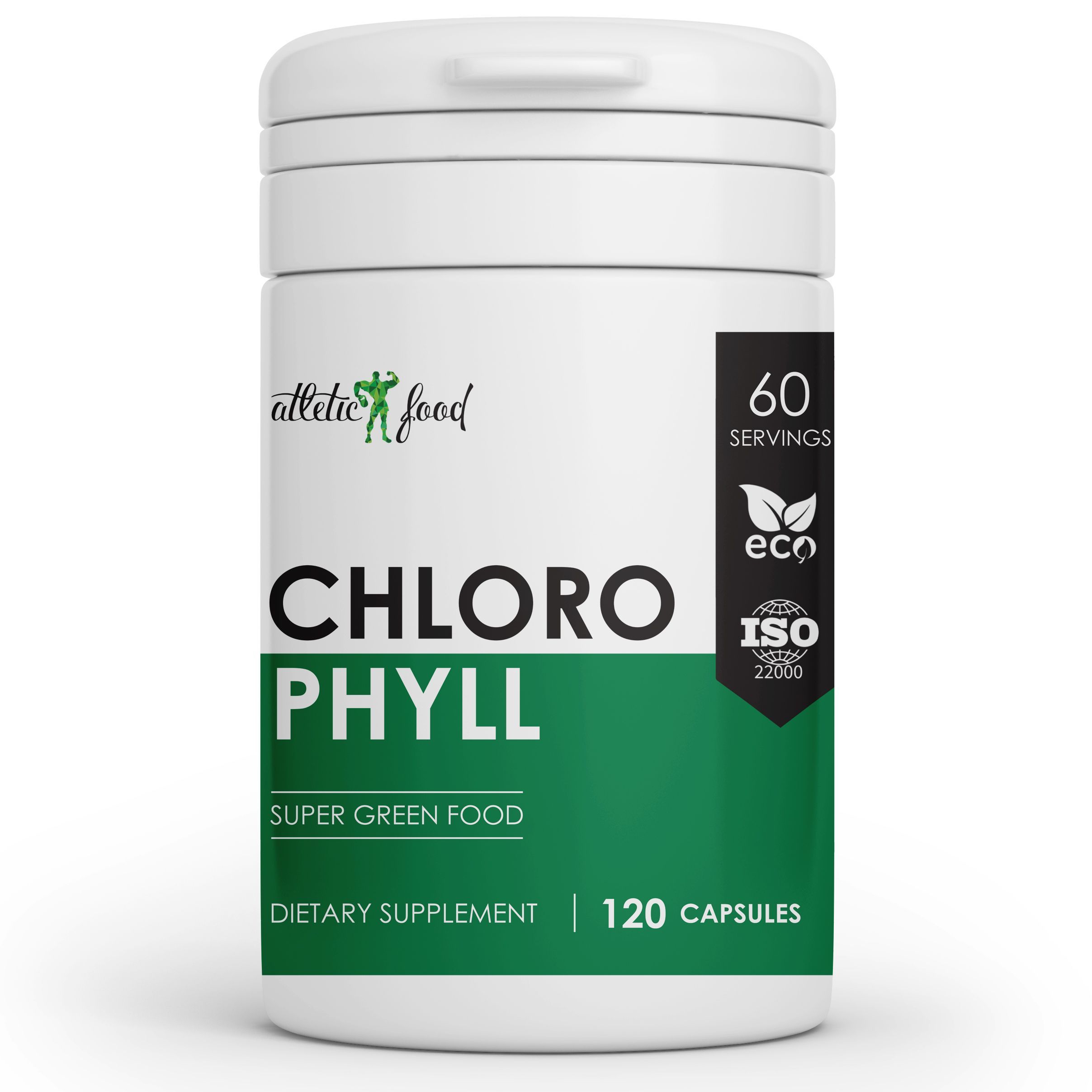 Хлорофилл Atletic Food Chlorophyll 50 mg, 120 капсул