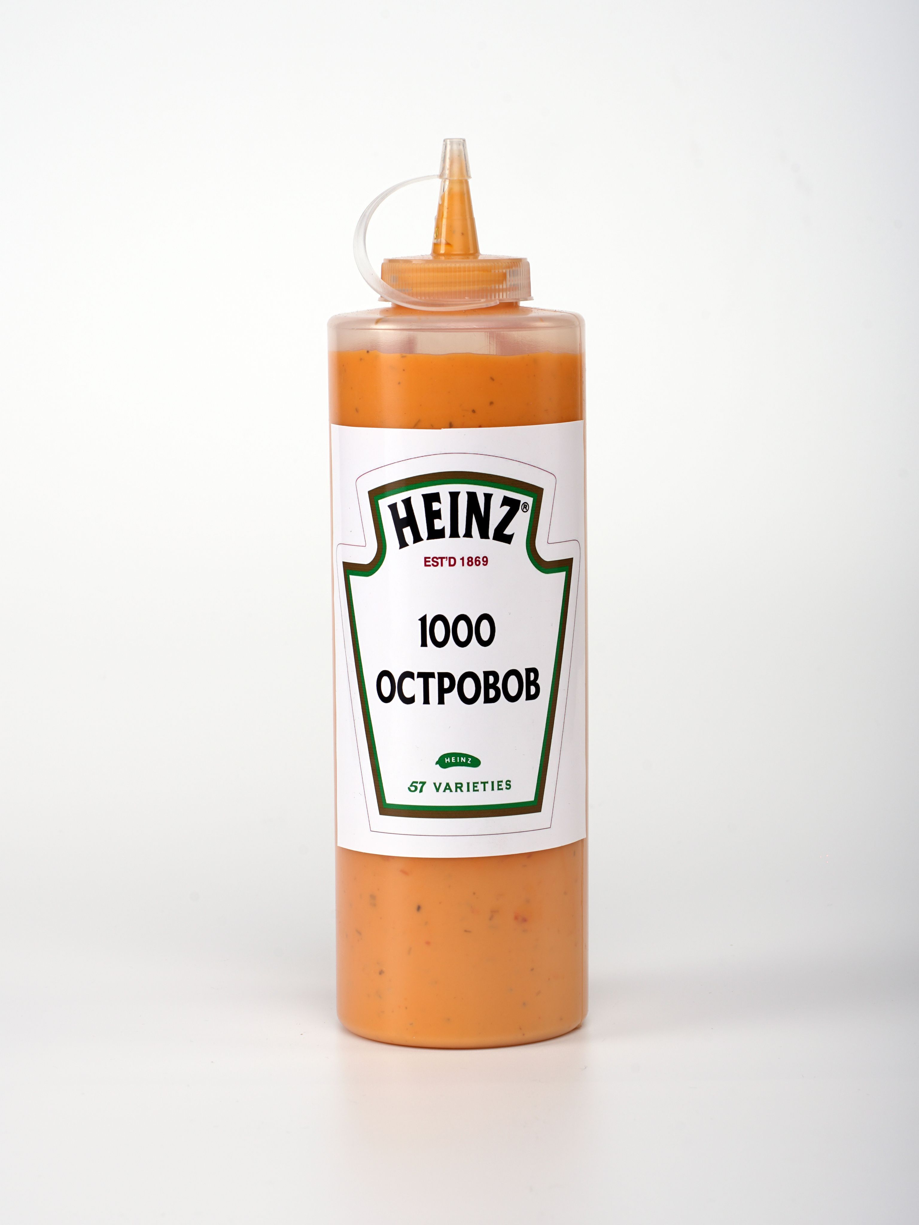 Соус 1000 Тысяча островов майонезный Heinz 1кг для салата и креветок  Макдональдс и вкусно и точка