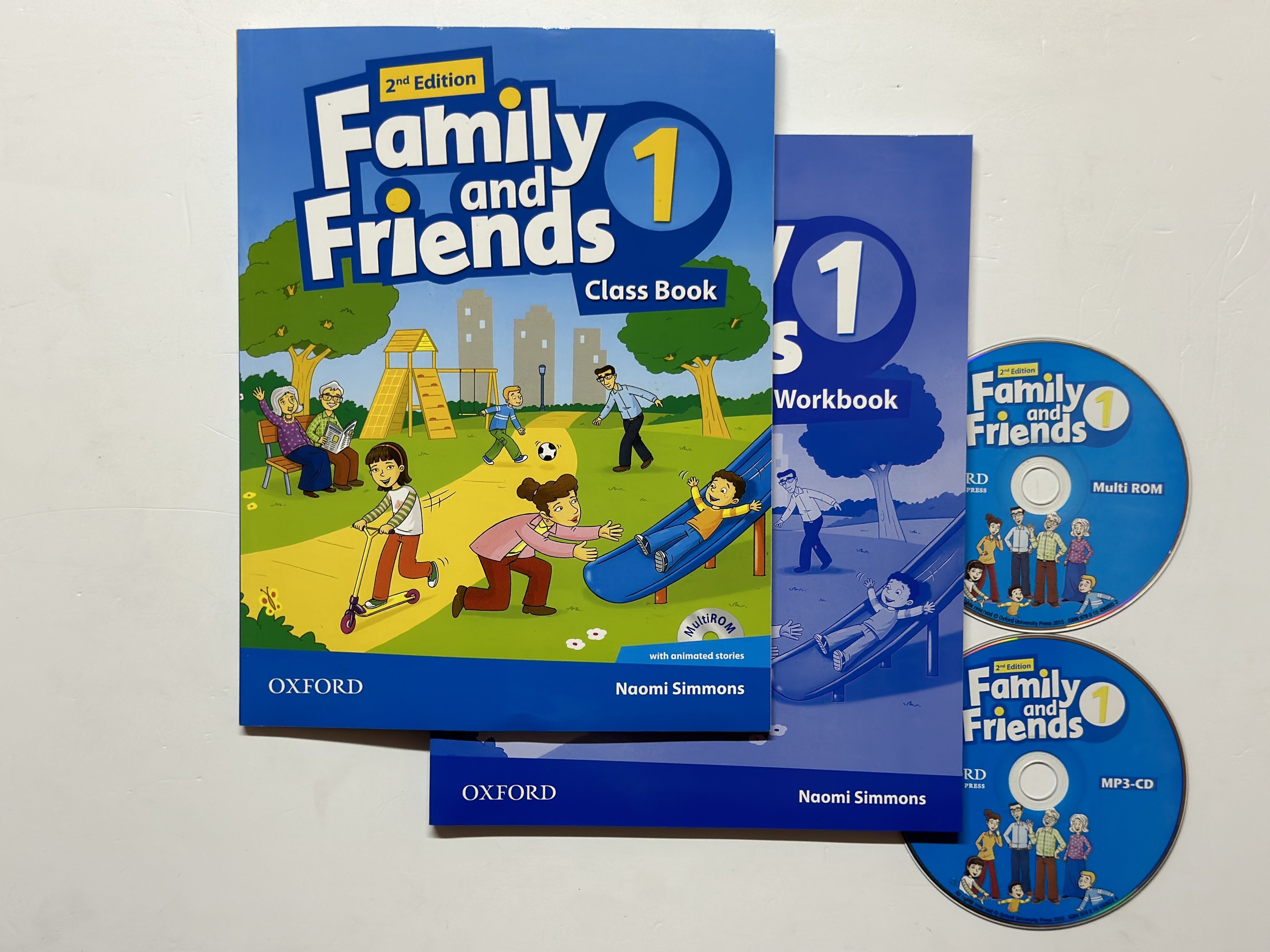 Комплект Family and Friends 1 (2nd edition) Class Book + Workbook + CD -  купить с доставкой по выгодным ценам в интернет-магазине OZON (1211023421)