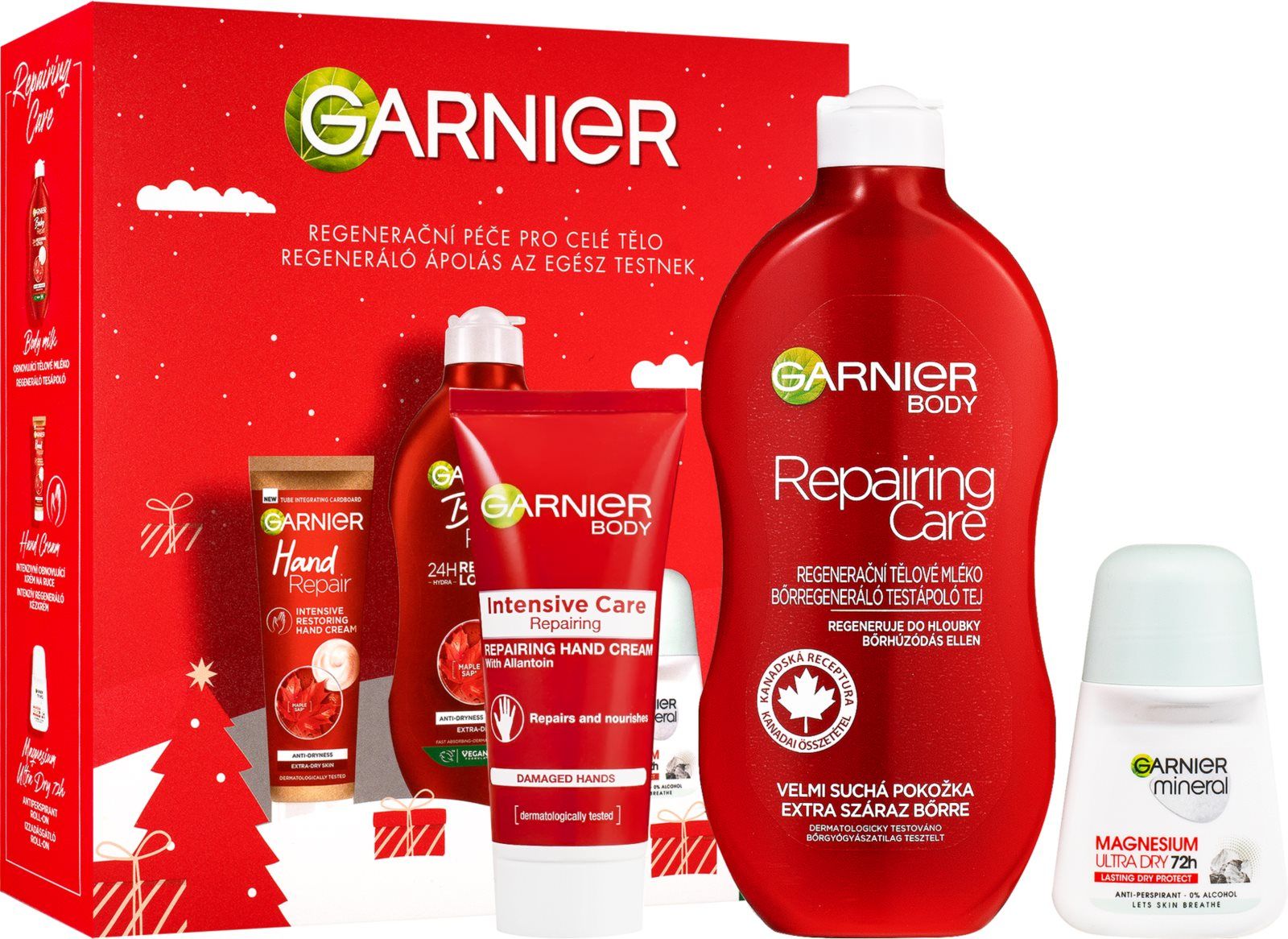 своих близких с <b>Garnier</b> Body & Hand.Содержимое набора:- восстанавливающ...