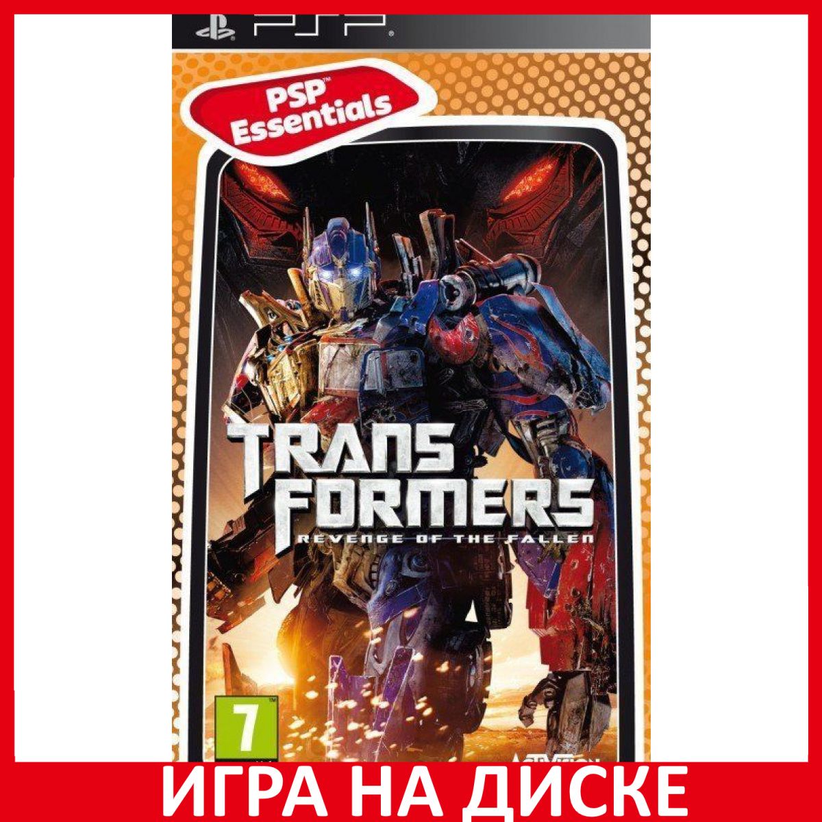 Игра Transformers Revenge of the Fa (PlayStation Portable (PSP), Английская  версия)