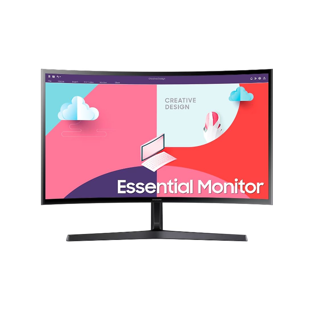 Samsung27"МониторEssentialMonitorLS27C366EAIXCI,черный