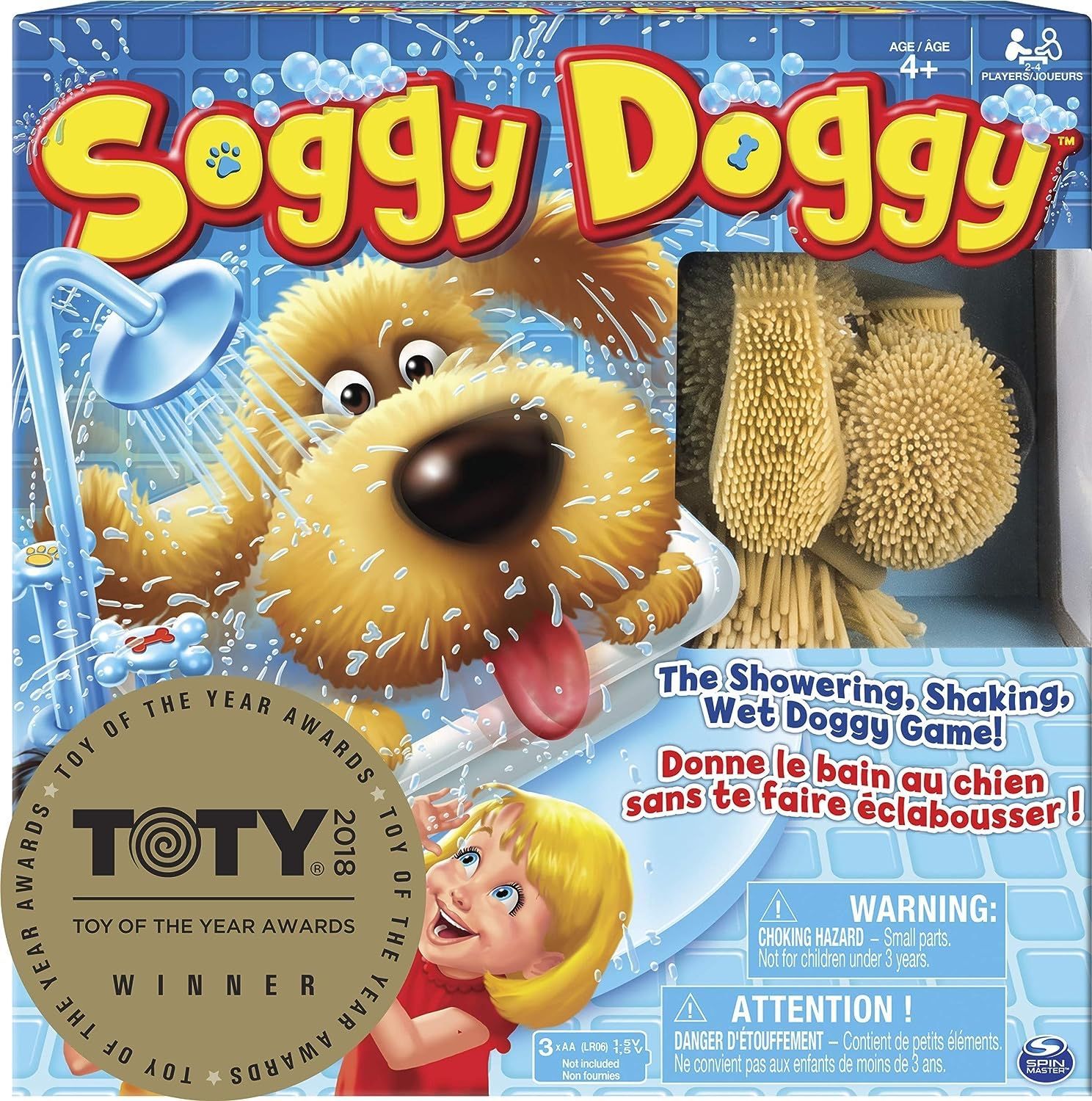 Настольная игра Soggy Doggy для детей в возрасте от 4 до 8 лет