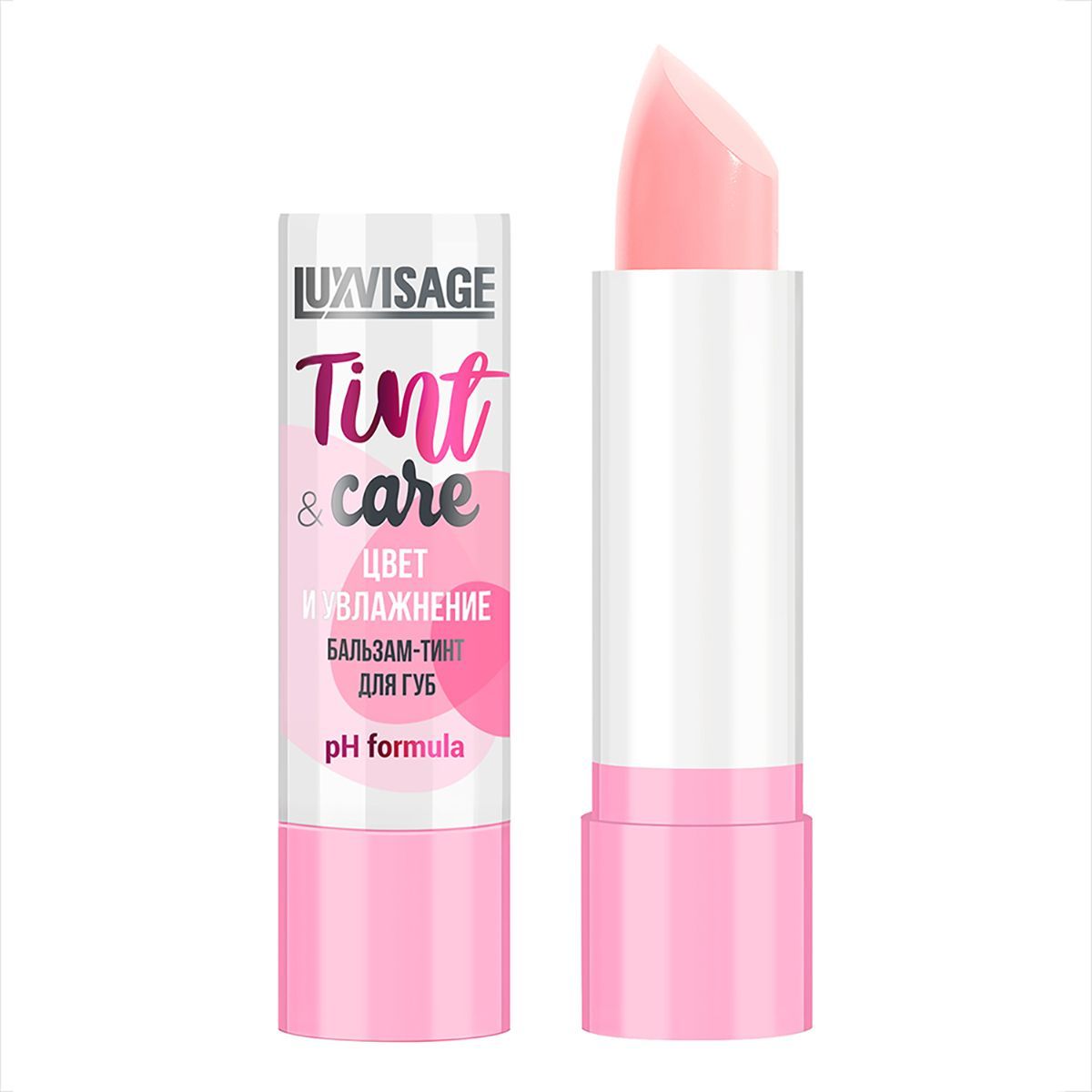 LUXVISAGE Бальзам-тинт для губ Tint & care pH formula тон 01