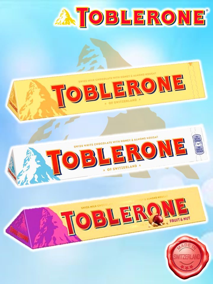 Шоколад Тоблерон 3 шт *100 гр (Швейцария) / Toblerone 3*100 g