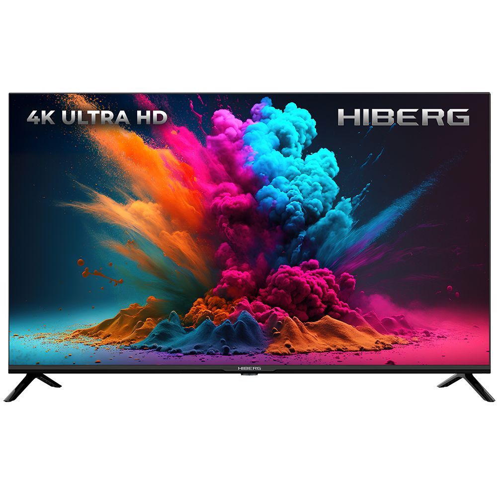 HibergТелевизор43YUHD-R43"4KUHD,черный