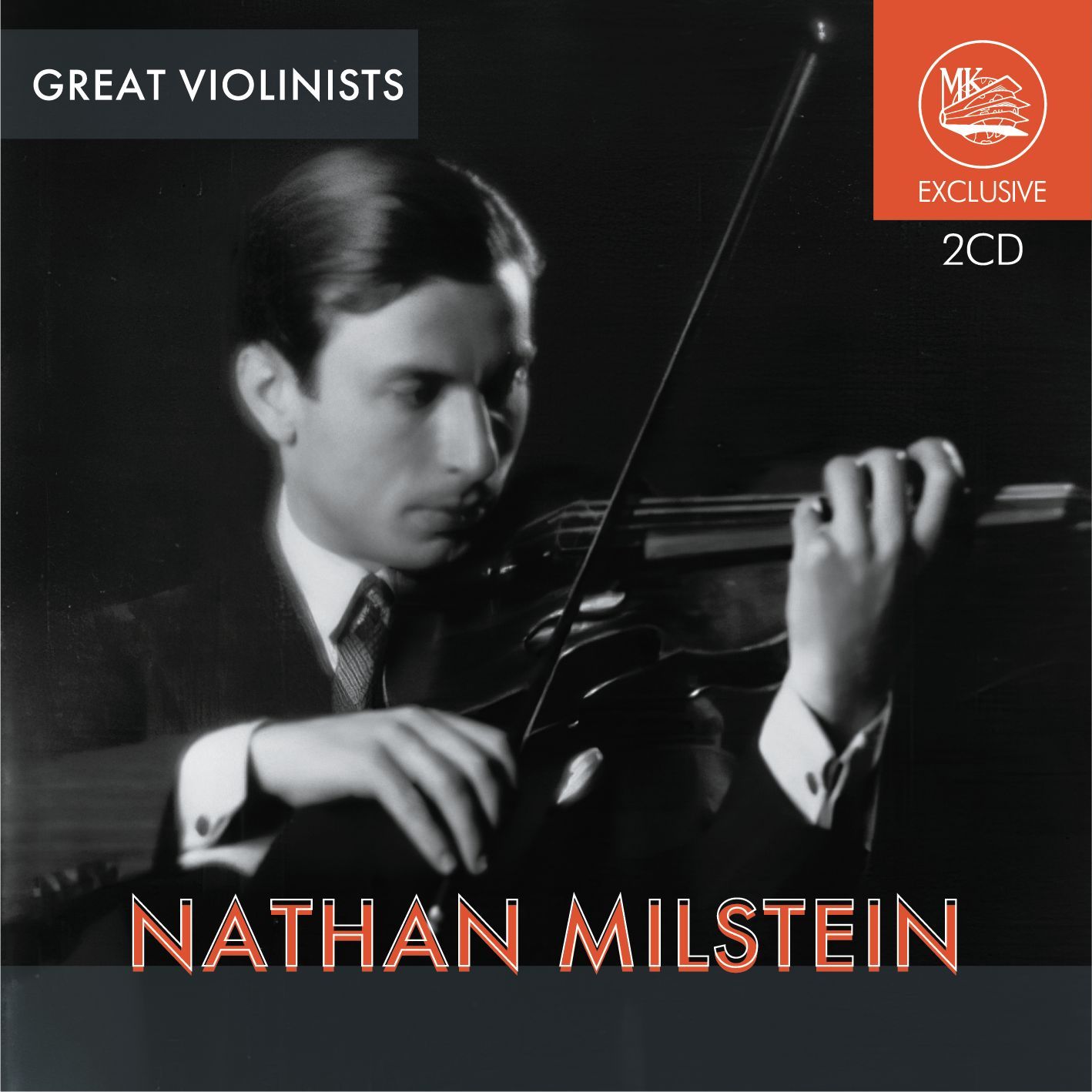 GREAT VIOLINISTS. NATHAN MILSTEIN / ВЕЛИКИЕ СКРИПАЧИ. НАТАН МИЛЬШТЕЙН (2CD)