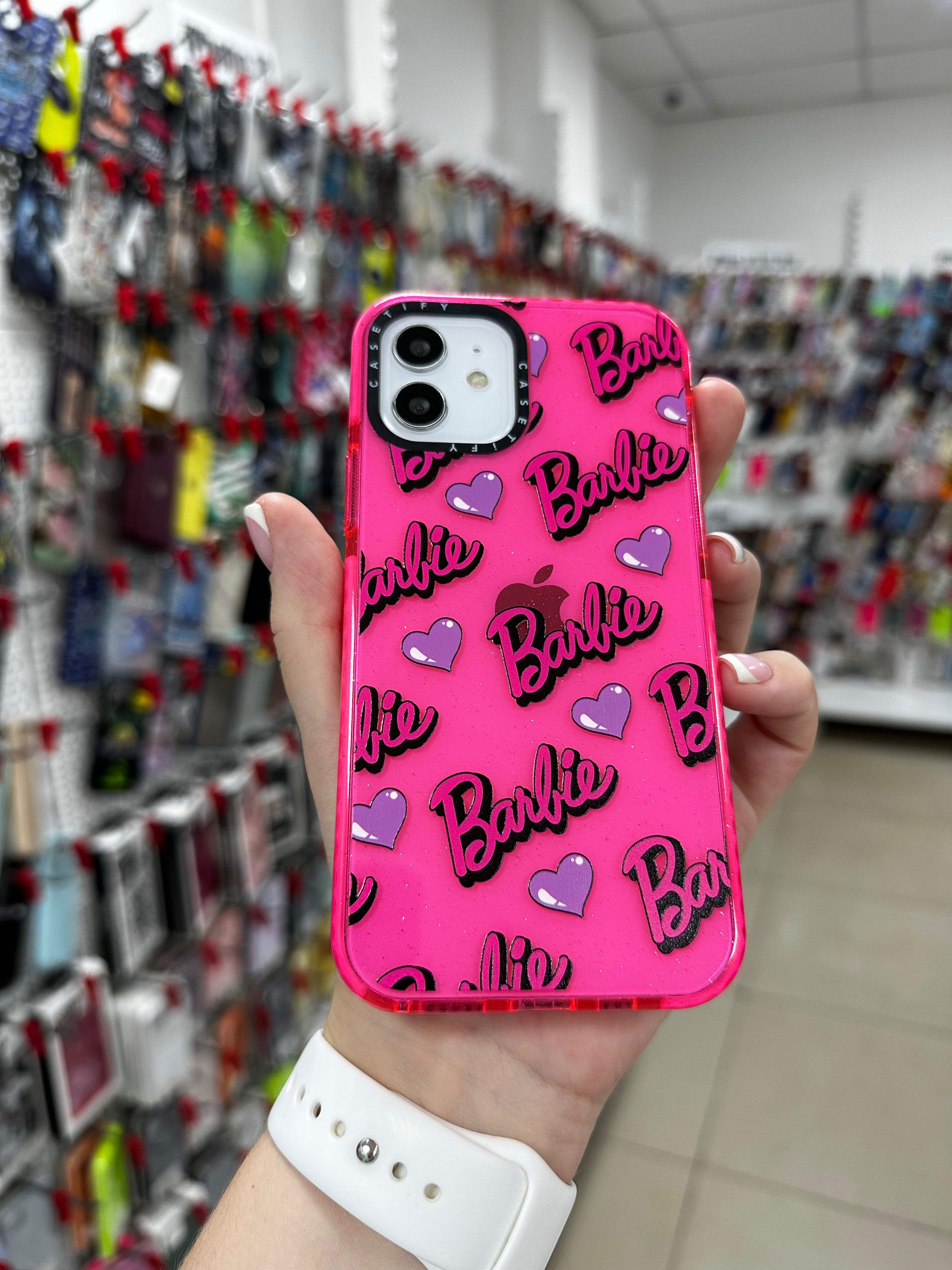 Чехол для iPhone 12/12 Pro Casetify Barbie Барби с блестками - купить с  доставкой по выгодным ценам в интернет-магазине OZON (1235243503)