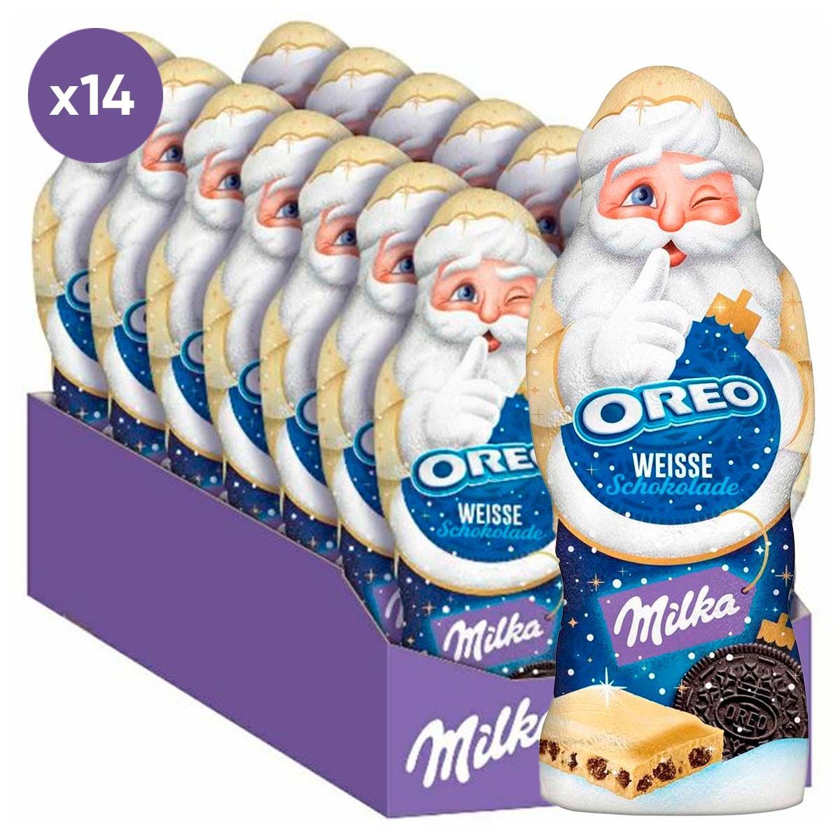 Milka Oreo. Шоколадный дедушка.