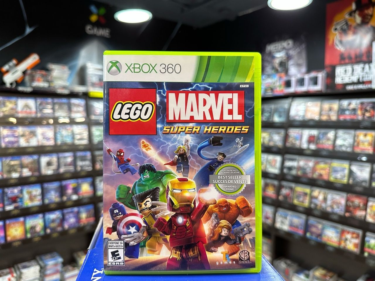 Игра Lego Marvel Super Heroes (Xbox 360) (Box)