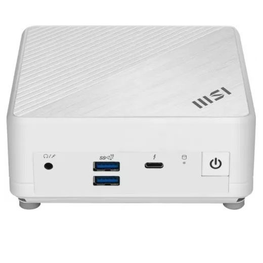 MSI Мини-ПК Cubi 5 (Intel Core i5-1235U, RAM 16 ГБ, SSD 512 ГБ, Intel Iris Xe Graphics, Без ОС), 9S6-B0A812-097, белый