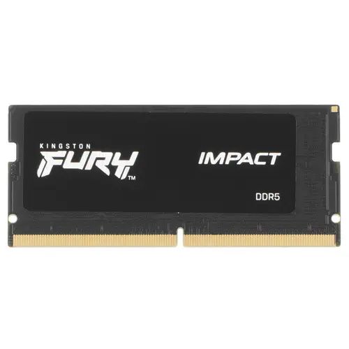 KingstonОперативнаяпамятьОперативнаяпамять16GBKingstonFURYImpactPnPKF556S40IB-16,DDR5,5600MT/s,CL40,SODIMM1x16ГБ(KF556S40IB-16)