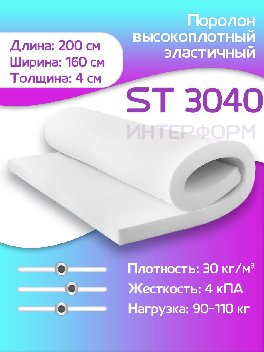 поролон мебельный 2000 на 2000