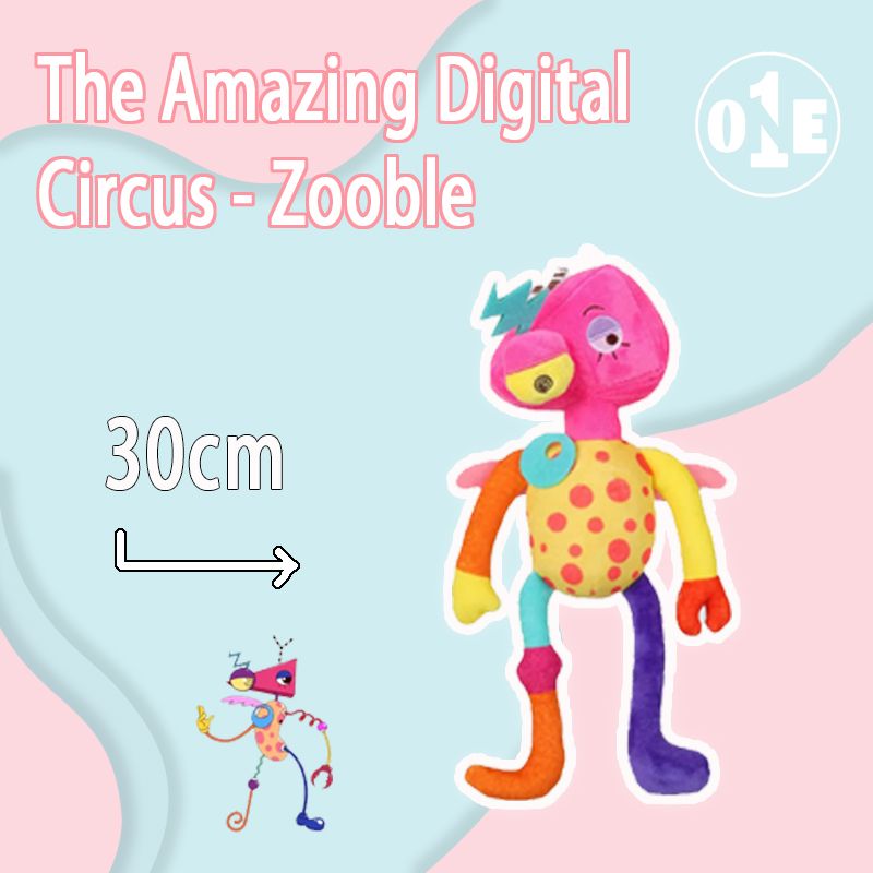 МягкаяигрушкаУдивительныйцифровойцирк/TheAmazingDigitalCircus-Зубл/30cm