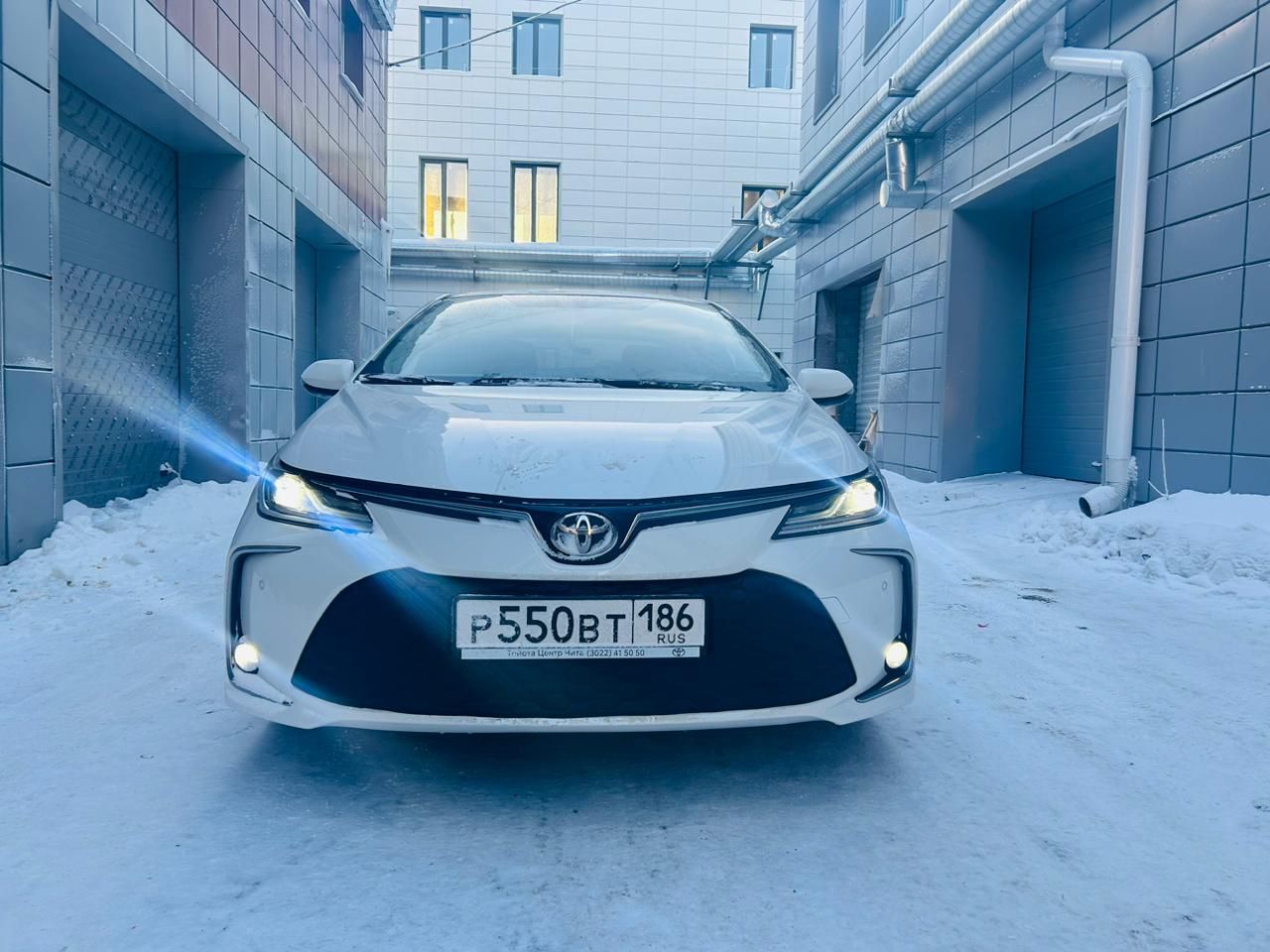 Утеплитель радиатора и бампера для Toyota Corolla (2018 -н.в.) (E210) Тойота Королла